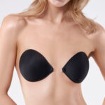 julimex biustonosz samonośny materiałowy czarny