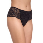 gabidar koronkowe stringi czarne model 039 przód