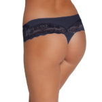 gabidar stringi czarne koronkowe model 121 tył